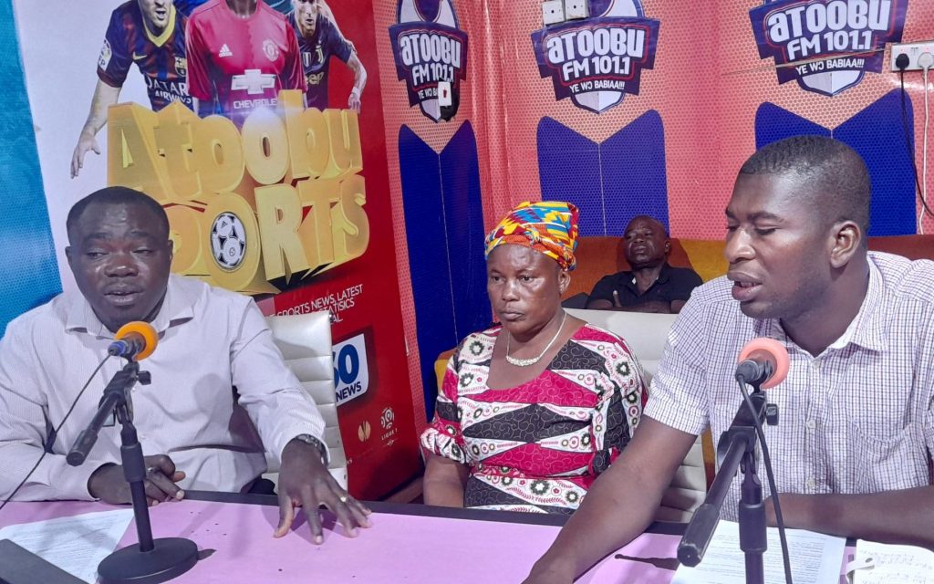 during a radio talkshow on agroforestry involving NDF, a farmer representative and NGPTA